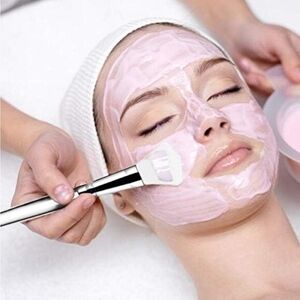 2 Pcs Norate Silicone Face Mask Applicator Brush for Facials Skincare New